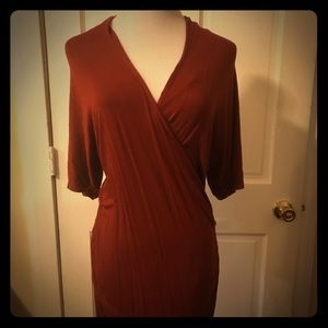 Banana republic Faux Wrap Dress
